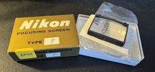 Nikon F F2 Focusing Screen Type P Diagonal Split Image Quarter Grid AS SB