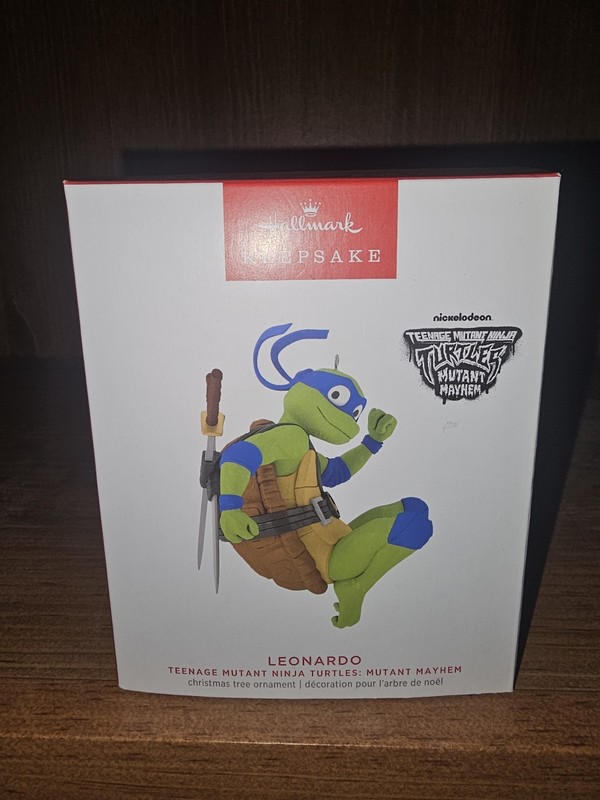Hallmark Keepsake Leonardo TMNT Mutant Mayhem Christmas Ornament 2023