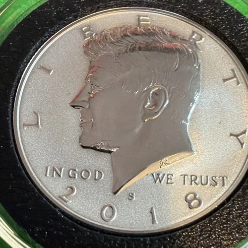 2018-S 90% Silver  Reverse Proof  Kennedy Half Dollar