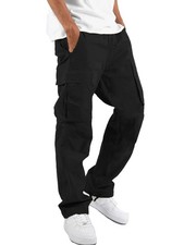 Mens Cargo Pants Casual Outdoor Hiking Pants for Men Athletic Joggers Sweatpa...