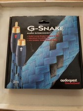 Audioquest G-Snake Audio 2M RCA Cables 1 Pair