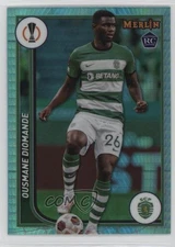 2023-24 Merlin UEFA Club Competitions Aqua Prism Refractor Ousmane Diomande 0s07