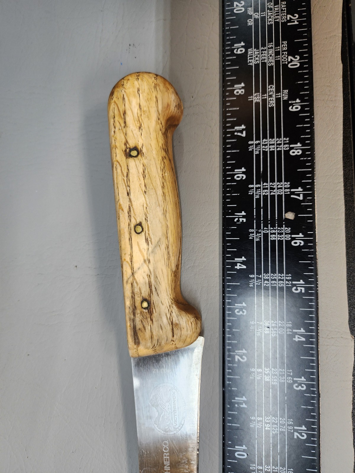 R. H. Forschner Co Victorinox 12" Butcher Knife  Curved Swiss Made