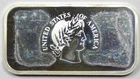 Barber Dime Design The Washington Mint .999 Silver Art Bar 1 oz