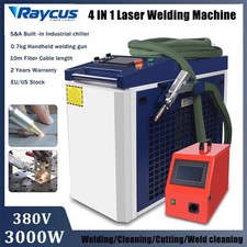 3000W Raycus Laser Welder Laser Welding Cutting Cleaning Machine Handheld 380V