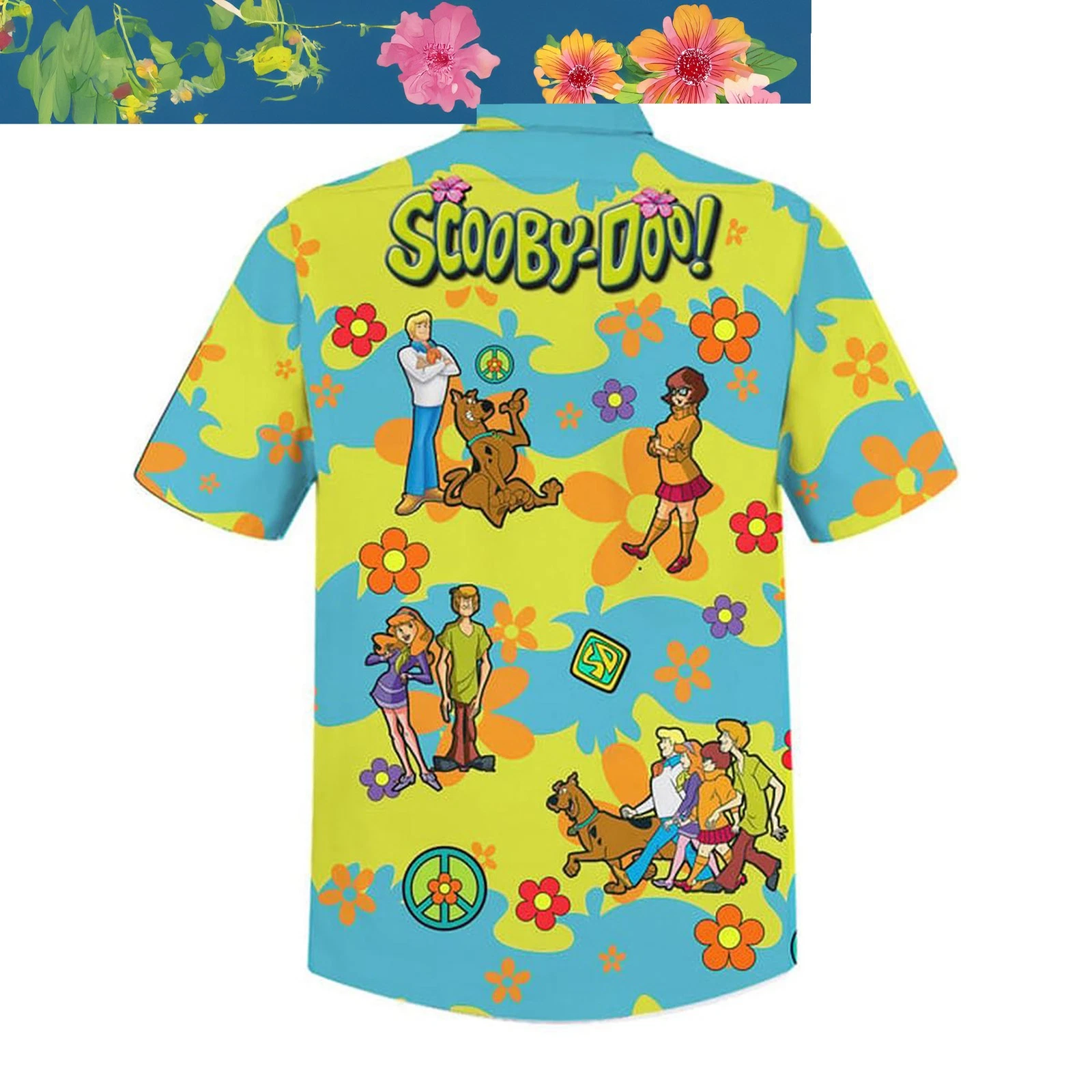 Scooby-Doo Mystery Incorporated Cartoon Hawaiian Shirts