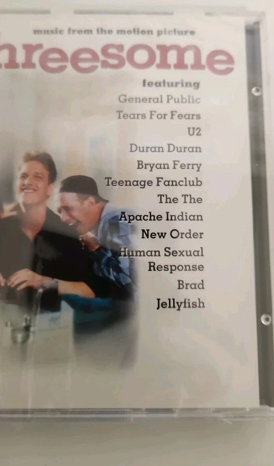 "Threesome Original Soundtrack" 1994 Sony, Duran Duran, U2, New Order Sealed NM - Image 2 of 4