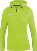Jako Kapuzenjacke Run 2.0 - NeongrüN /Gr: 36
