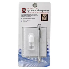 NEW Club Champ Golf Club Groove Sharpener w/ Club Oil & Cleaning Cloth