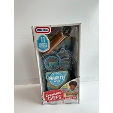 Little Tikes Creative Chefs Cookie Kit Kids Pretend Play Baking Set 11pc New