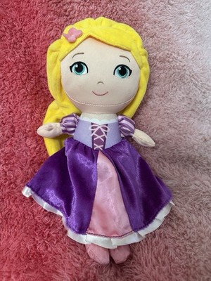 Disney Baby Tangled Rapunzel Stuffed Doll Plush 11  Baby Girl No Sound