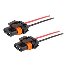 9005 HB3 Bulb Sockets Female Adapter Wiring Harness Connector for Light Bulb