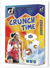 2025 Donruss WNBA Crunch Time #4 Aaliyah Edwards Washington Mystics