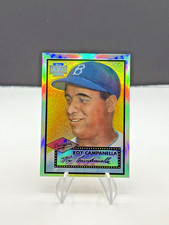 2001 Topps Archives Reserve Silver Refractor Roy Campanella Brooklyn Dodgers HOF