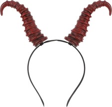 Demonic Horns Headband for Adult - Devil Horn Headband for Halloween Renaissance