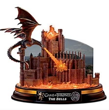 GAME OF THRONES "Epic Moments" Light-Up Sculpture Collection issue #1 THE BELLS