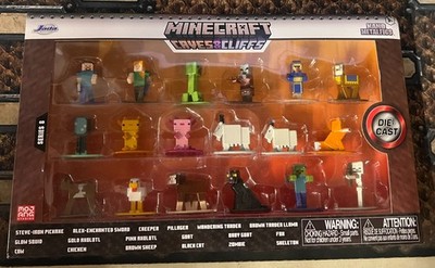 Minecraft 20体　ナノメタル　フィギュアセット Jada Toys】 マインクラフト ナノメタルフィグ 20個セット
