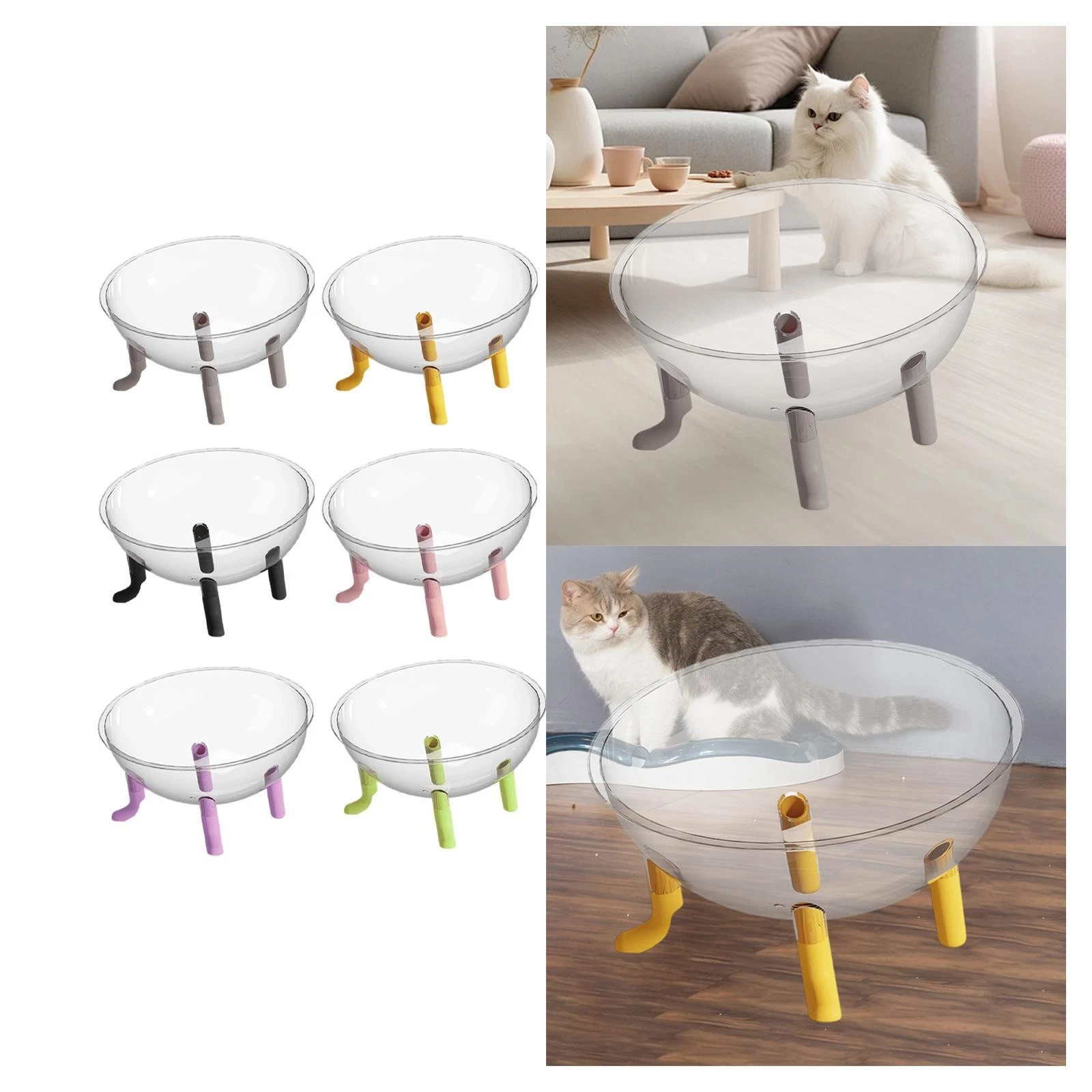 Capsule Cat Bed Kitten Sleeping Nest Easy to Clean Sturdy Versatile Gift
