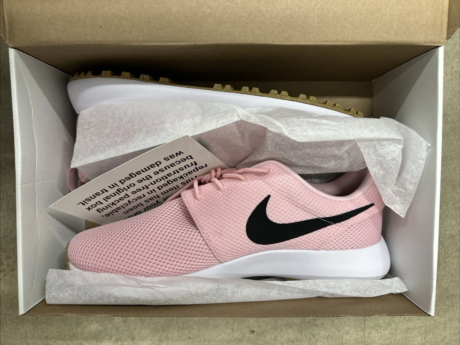 New Nike Roshe G Next Nature Spikeless Golf Shoes DV1202-601 Pink Men Sizes 8-14