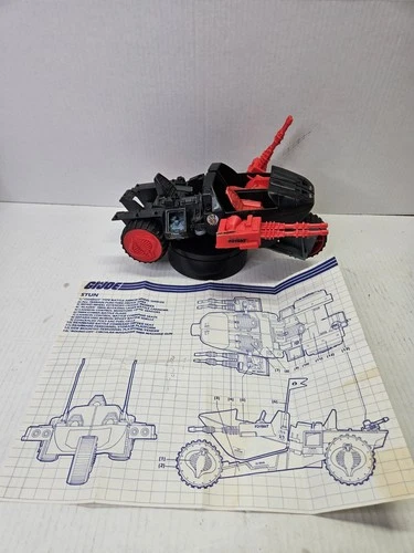 G.I. Joe Vintage GI-JOE COBRA 1986 COBRA STUN Vehicle