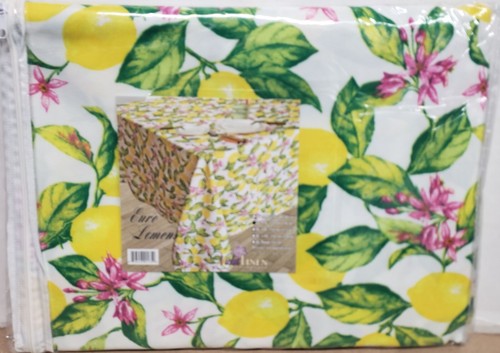1 Printed Fabric Tablecloth, 52" x 70" Oblong (4-6 people) EURO LEMONS, VL - Picture 10 of 13