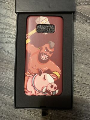 Clash of Clans Clash Royale Hog Rider Samsung Galaxy S8 Phone Case Back New