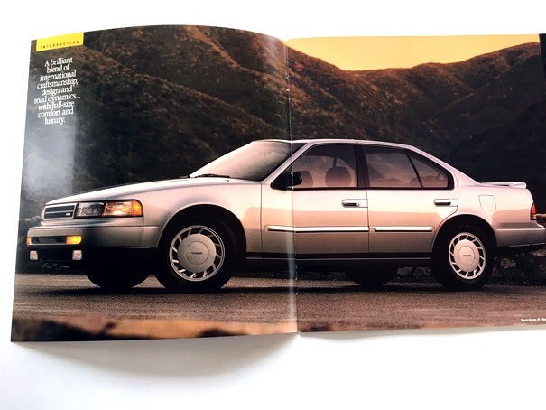1989 Nissan Maxima 30-page Original Car Sales Brochure Catalog | eBay