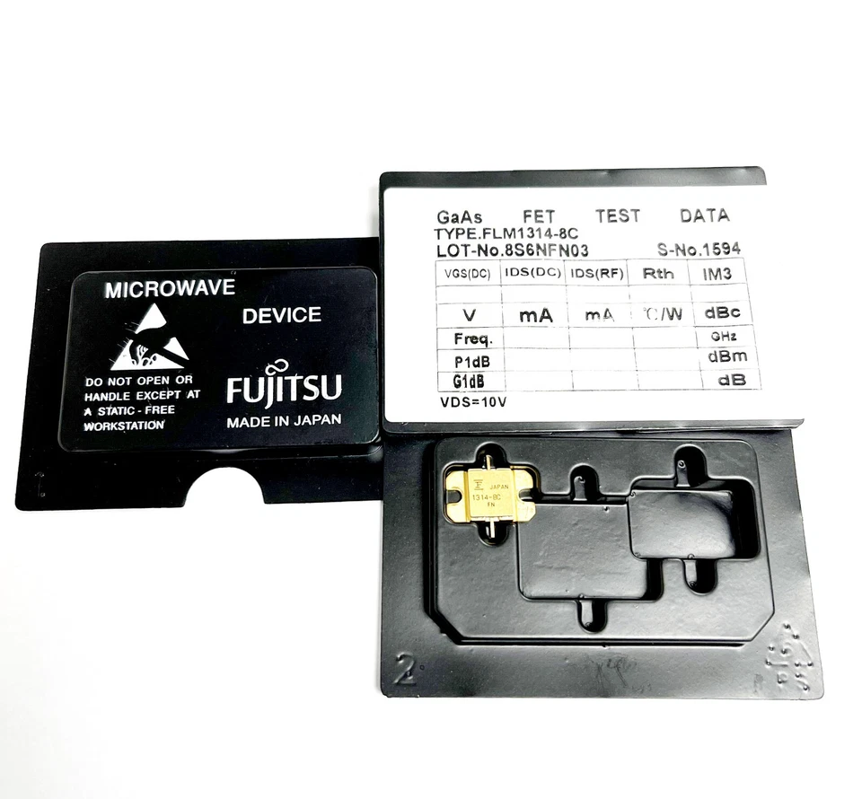 EUDYNA FUJISTU FLM1314-8C X, Ku-Band Internally Matched FET 13.75 to 14.5GHz - Image 3 of 3