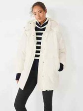 Hush Sofia Short Puffer Womens Jacket Gardenia Size S Brand New Bnwt Rrp £159