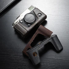 Real Leather Camera Bag Case Cover Base for Fujifilm XH2 XH2S XE4 XPRO2 XPRO3