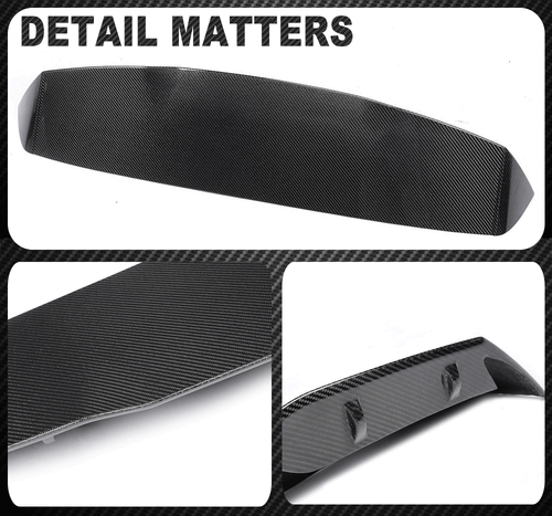 Carbon Heckspoiler Dachspoiler Flügel Lippe Passt für VW GOLF7 VII MK7 GTI 14-17 - Bild 13 von 13