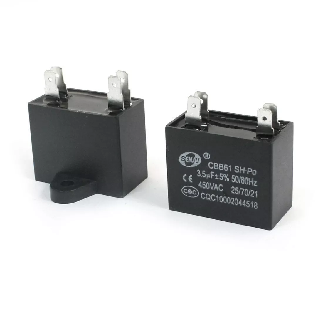 AIR CONDITIONER FAN MOTOR CAPACITOR 3.5 uF 450Volt CBB61 LG CHIGO FUJITSU