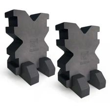 Highwild Foam Weapon Rack X-Block Bench Rest Shooting Rest with Base - 2 Pack