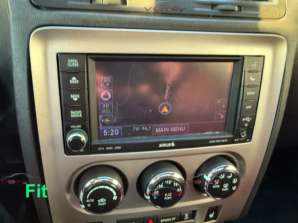 Android 14 Carplay For 2012-2014 Dodge Challenger Car Radio Stereo GPS Foto 3 de 4