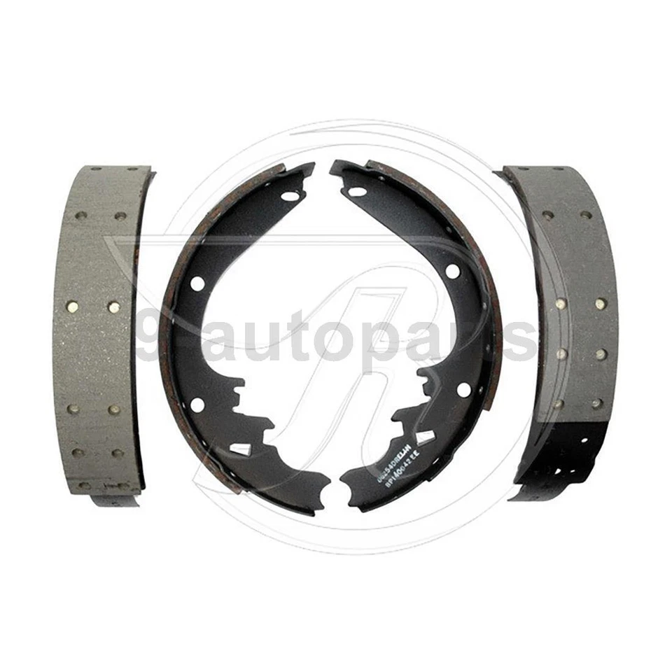 Tambores de freio traseiros e sapatas de freio para 1977-1990 Chevrolet Caprice - Imagem 2 de 4