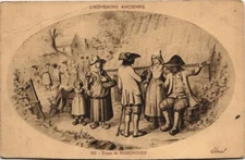 Old postcard MARINGUES - types of MARINGUES (46594)