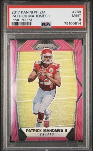 Patrick Mahomes II [Pink Prizm] #269 2017 Panini Prizm card