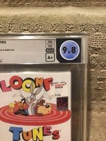 Looney Tunes Wata 9.8 A+ Sealed, Gameboy Sunsoft 1992 USA Rare Nintendo CGC VGA