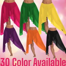 Side Assym sheer Skirt Designer Fancy Side Assym Skirt Designer Skirt C44