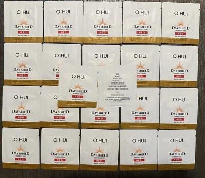 O HUI Day Shield Perfect Sun Red 1ml x 40pcs SPF50+ PA++++ Sunscreen OHUI