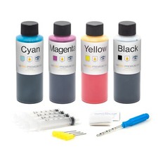 Hyrax Trading Premium Combo Ink Refill Kit for Canon PG-245/CL-246 4oz