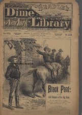 BIG HORN BUFFALO BILL'S BLACK PARD BEADLES NEW YORK DIME LIBRARY #936 DIME NOVEL