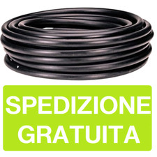 Tubo di polietilene PER IRRIGAZIONE giardino Ø 16 20 PN 6 tubo nero per acqua 