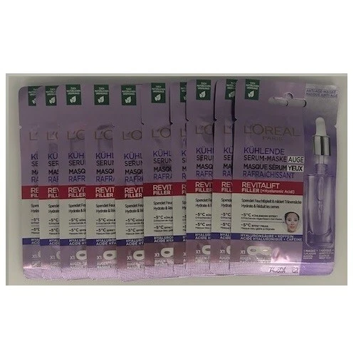 10 x Loreal Paris Revitalift Filler Serum-Augenmaske, x 11g (10x11g) - Bild 2 von 4