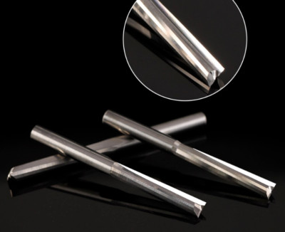 3mm x 42mm Two Flute Straight bit 3mm 1/8inch CNC/Router Professional ...