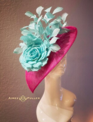 Kentucky Derby Fascinator Cream Ivory White Lace Hat  display picture 1