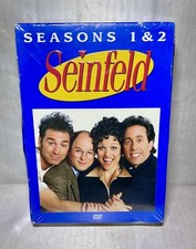 New Seinfeld Seasons 1 and 2 DVD 2004 4-Disc Set Factory Sealed