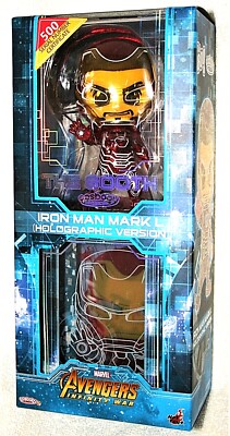 コスベイビー アイアンマン マーク L ホログラフィックバージョン 800th Hot Toys Cosbaby Avengers Infinity War 800th Iron Mark L Holo