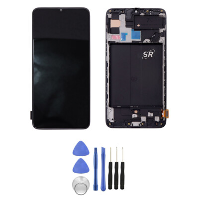 SAMSUNG A70 A705F A705FN A705YN A705X LCD Replacement Screen WITH FRAME + Tools