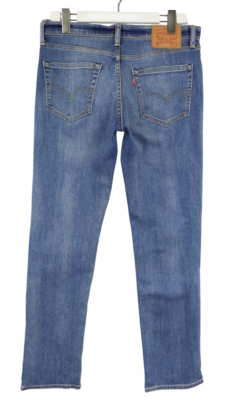 LEVI'S 511 Jeans Men's W32/L32 Slim Fit Fade Effect Whiskers Zip